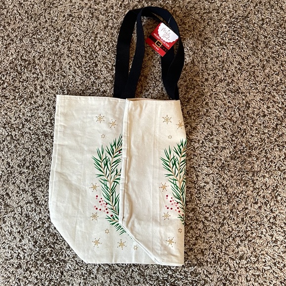 NWT-Christmas Tote Extra Large | double sided | measurements | 23”x18”x9” | - Picture 5 of 10